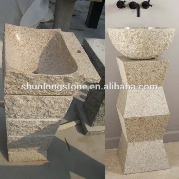 G682 stone wash sink, bathroom stone sink