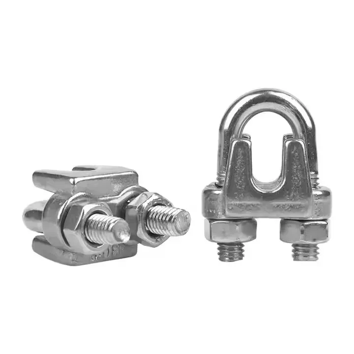DIN741 Stainless Steel Wire Rope Cable Clamp M4-M16