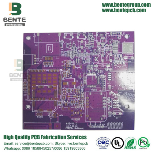 HASL Lead Free Multilayer PCB FR4 Tg150 4 Layers