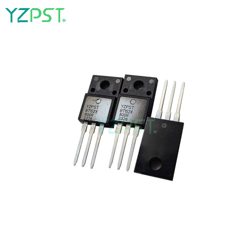 La alta capacidad de la resistencia de choque actual 800V BT152X-800R TRIAC TO-220F