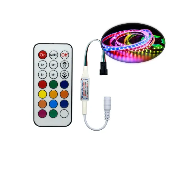RF 21 Key Remote Controller for Addressable LED Strip - Pixel LED Controller WS2812B WS2811DC12V/5V