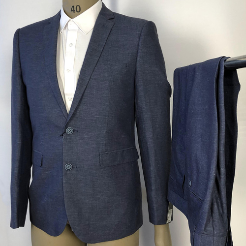 2 piezas trajes de negocios blazer establecidos para hombres
