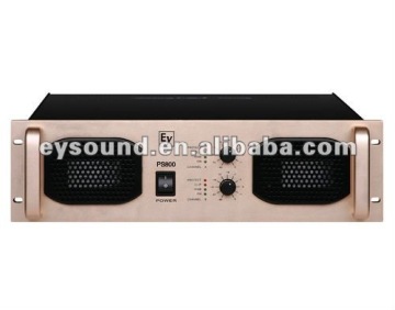 professional stage audio 3U amplifier PS800