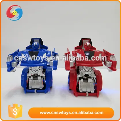 Deform Children toy fighting light and sounds R/C battle robot toy