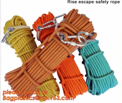 climbing rope, protective escape rope polyester rope, escape rope, High-altitude escape rope rescue rope(fire escape,rescue,fire
