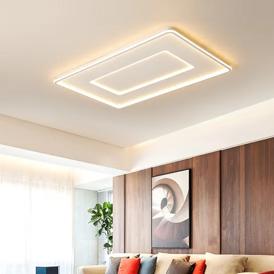 Modern Minimalist LED Ceiling Lamp for Living Room and Bedroom