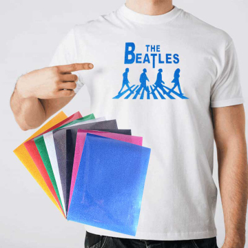 Kenteer good quality heat transfer vinyl for clothing with A4 size