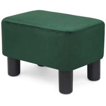 Rustic Storage Ottoman: Seat Stool with Storage Box
