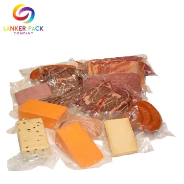BPA Free Custom Plastic Resealable Vacuum Food Bags