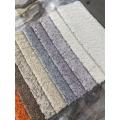 Tissu d'ameublement texturé en peluche pour canapé et chaise