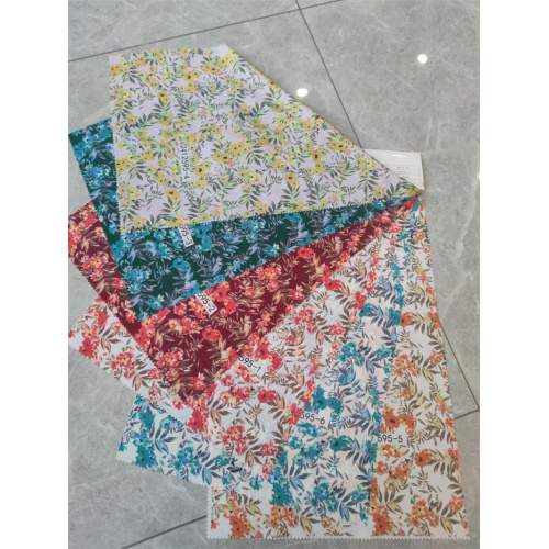 Smoothly 100% Polyester Digital Print Korean Silk Fabric
