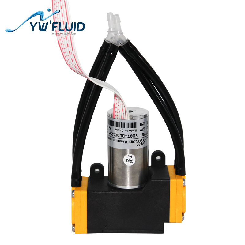 Bomba de vacío de diafragma de aire con motor micro sin escobillas