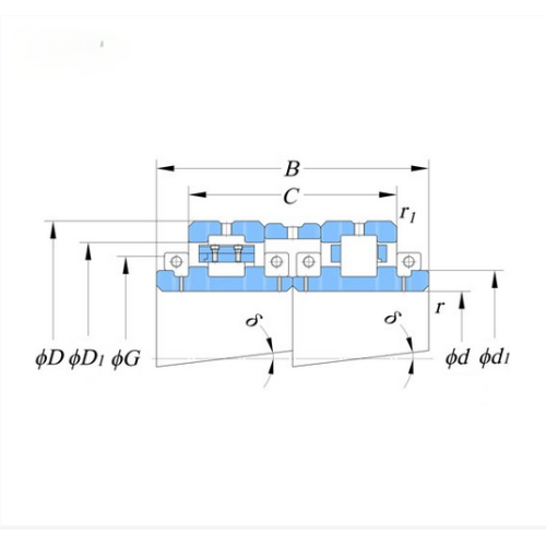 部分圆柱滚子轴承