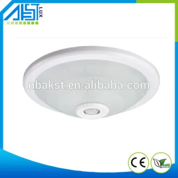 Ceiling 12w IP44 motion sensor surface mounted led ceiling light