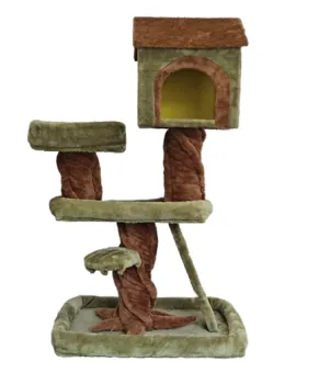Multi Level Cat Tower with Perch