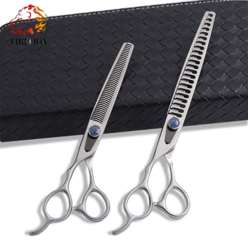 High-Quality Matte Left-Handed Pet Grooming Scissors for 7.0/8.0 Inch