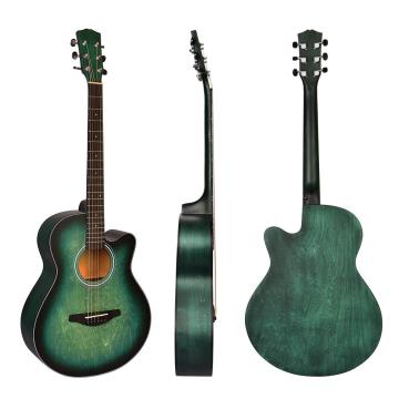 40 inch acoustic guitar matt finish good quality