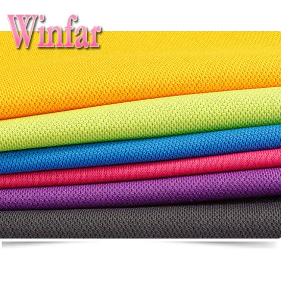 100% Polyester Polo Knitted Pique Fabric