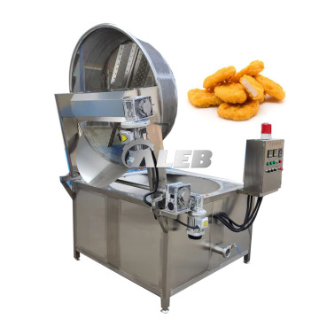 Gas erhitzte Fisch- und Garnelenbratenmaschine mit Rührfunktion