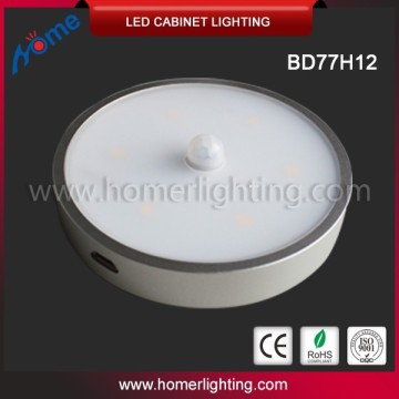 battery PIR human sensor switch LED down light