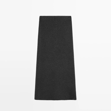 Women's elegant and high-end style versatile mid length skirt