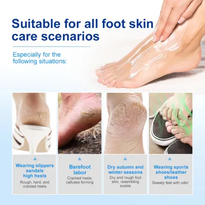 Wholesale Private Label Organic Foot Cream - 42% Urea Anti-Cracking Peel Off Foot Cream with Salicylic Acid