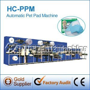 HC-PPM Sanitary pet pad making machine