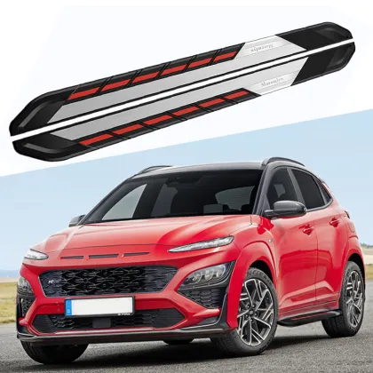 Marella SUV Automotive Parts: Custom LOGO Running Boards and Nerf Bars for Hyundai Kona