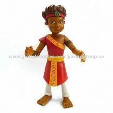 6 Scale Action Figures, Meets EN71, ASTM F963 and CPSIA Standards