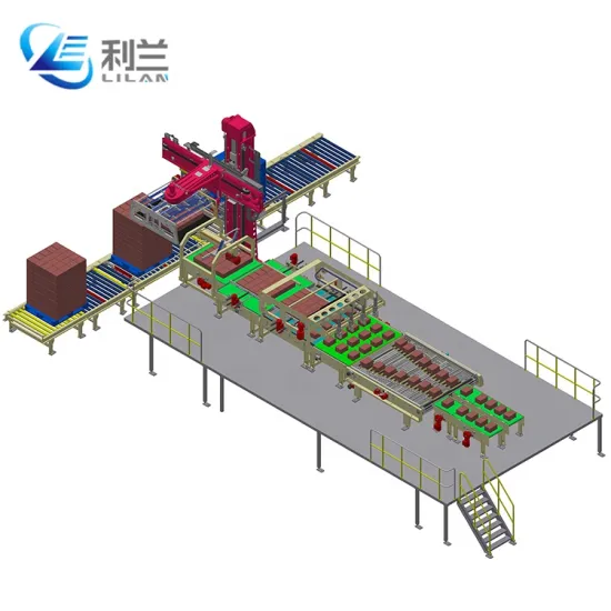 Shanghai Automatic Packaging Line for Beverages - High Speed Palletizer CE ISO9001 Certified
