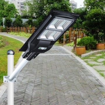 ao ar livre integrado tudo em uma luz de rua solar