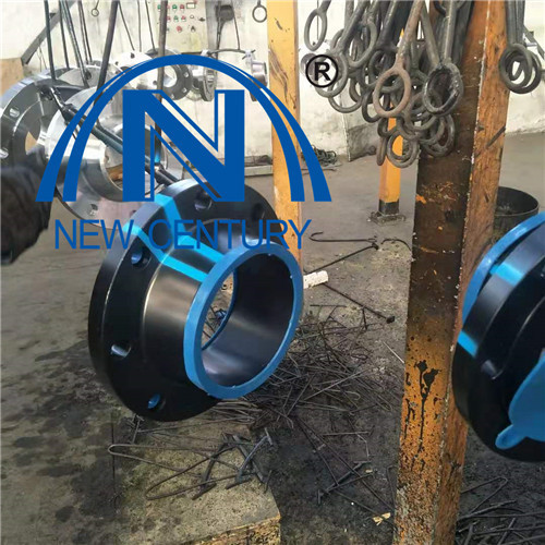 Welding neck black painting flange