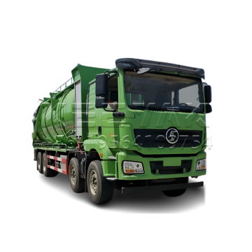 New SHACMAN Sewage Water Trucks Euro II 4x2 340hp 3.5cbm With Vacuum Pump - Quality Assurance