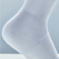 προσαρμοσμένες διαβητικές κάλτσες αναπνεύσιμο βαμβάκι λευκό χρώμα