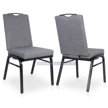Wholesale OEM Customized Luxury Wedding Flexible Wave Back Used Dining Chairs for Banquet