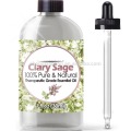 100 ٪ روغن اسانس Clary خالص و طبیعی