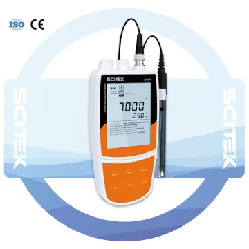 SCITEK Multiparameter Water Quality Meter: Comprehensive Testing for pH, ORP, Ions, Conductivity, and TDS in the Range of 2.000-20.000 pH Units