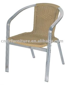 rattan alu. chair