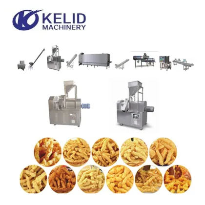 Kurkure Nik Naks Cheetos Production Line