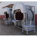 Drum sand spraying machine