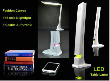 Energy Saving Folding Led Desk Lamp Myopia Prevention For Living Room