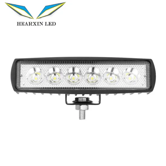 HearxinLED 6 Inch 18W LED Work Light Bar for Driving and Offroad