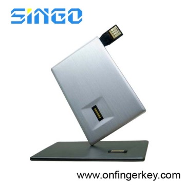Thinnest Credit Card Fingerprint USB Flash Drive (FPU-0858)