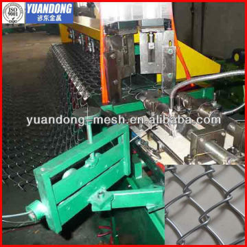 Double Wire feeding Automatic Chain link fence weaving machine
