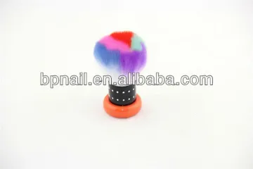 Nail dust brush for nail care