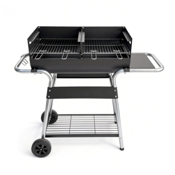 Lightweight Outdoor Charcoal Stove with 4 Grills