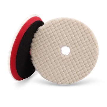 Customized 6 Inch Fine Grade Merino Wool Polishing Pad