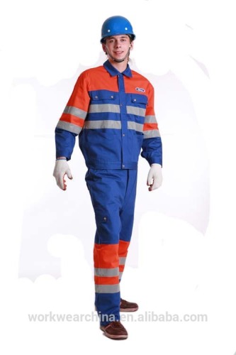 auto work uniform with reflective tape/mens cheap work uniforms/reflactive safety uniforms