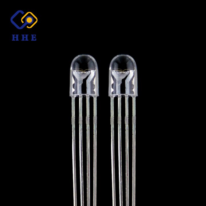 4-pin Common Anode Led Diode Rgb - 3mm/5mm/8mm/10mm Oval, High Quality ...