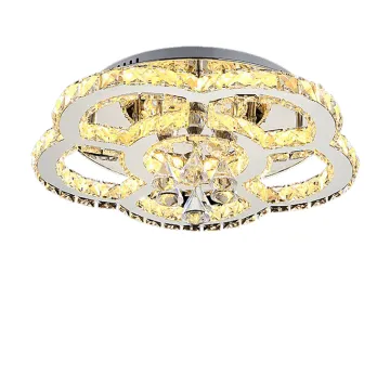residential crystal lighting led ceiling lamp chandelier